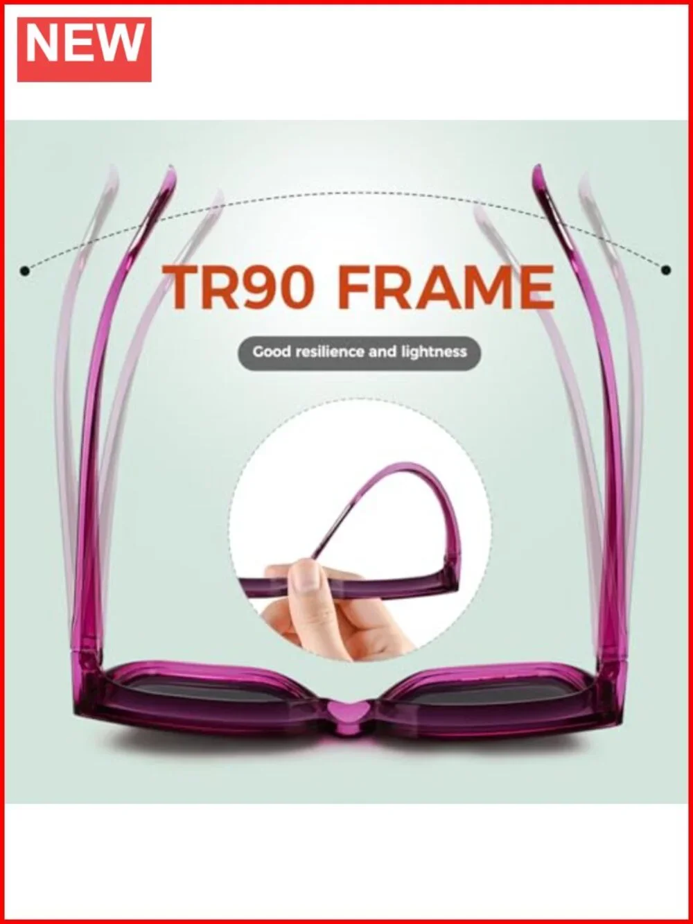 Oversized Fit Over Glasses Polarized Sunglasses Women Lightweight TR90 Driving